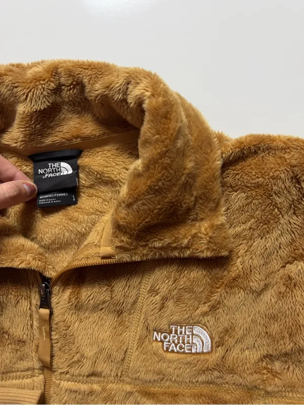 The North Face Osito Lux Fleece Full Zip, Brown, Size L - Image 7