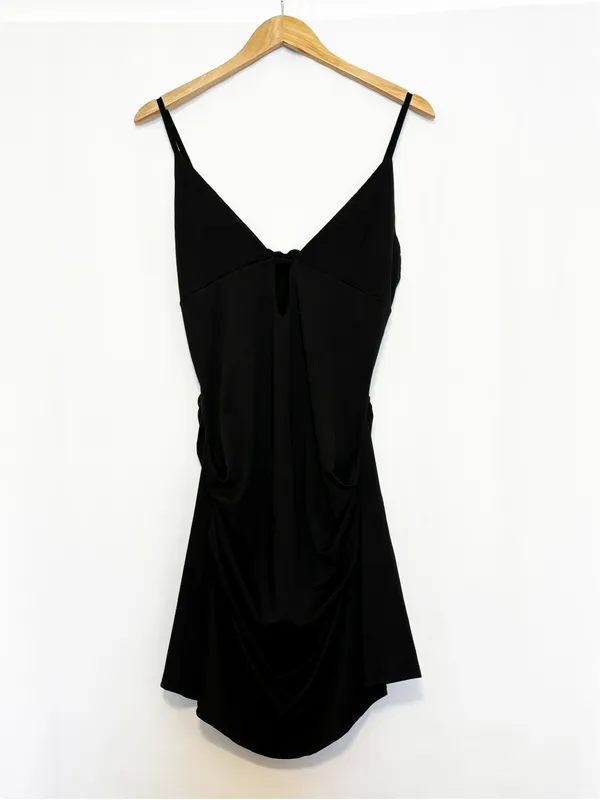 The 9pm Cut Out A-Line Mini Dress Black size Large NWT - Image 3