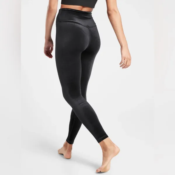 Athleta Elation velvet tight leggings SZ:XL - Image 2