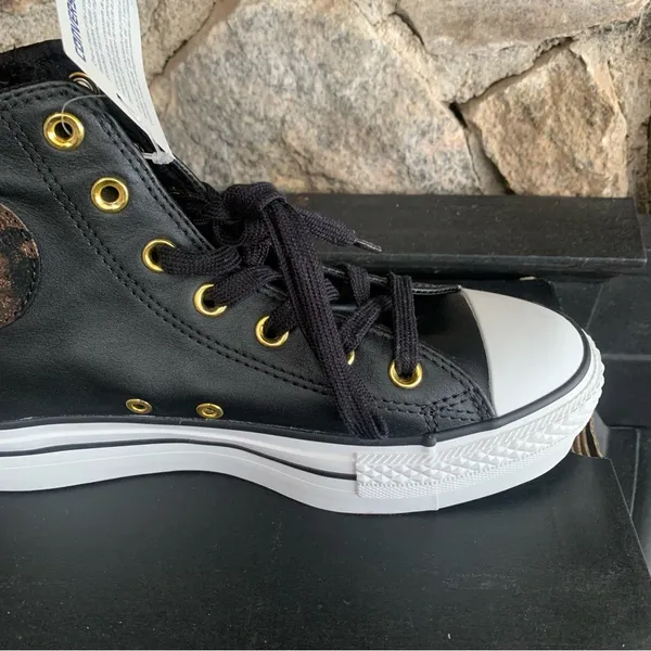Converse Chuck Taylor All-Star Lift Platform Sneakers Black Women Size 7 540254C - Image 5