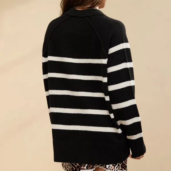 Striped aerie comfy pullover - Image 6