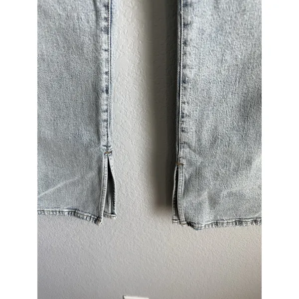 Good American Vintage 90s Straight Leg Jeans Patchwork Pocket Grunge Indie 12/31 - Image 11
