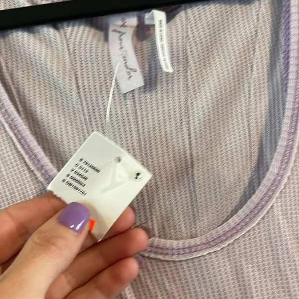 Urban Outfitters OUT FROM UNDER Purple Sleeveless Women's Top L - Image 3