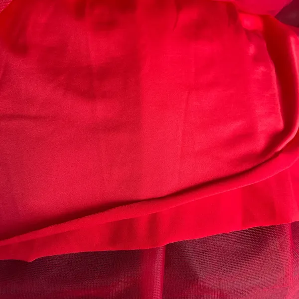 Spirit Vibrant Red Skater Skirt large x-large XL L new tutu - Image 5