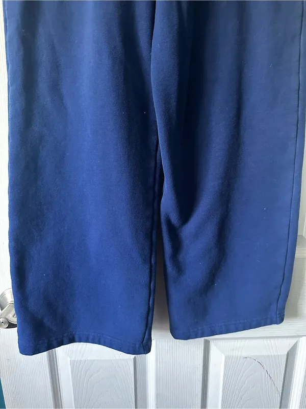 Aritzia Deep Navy Fleece Joggers - Image 4