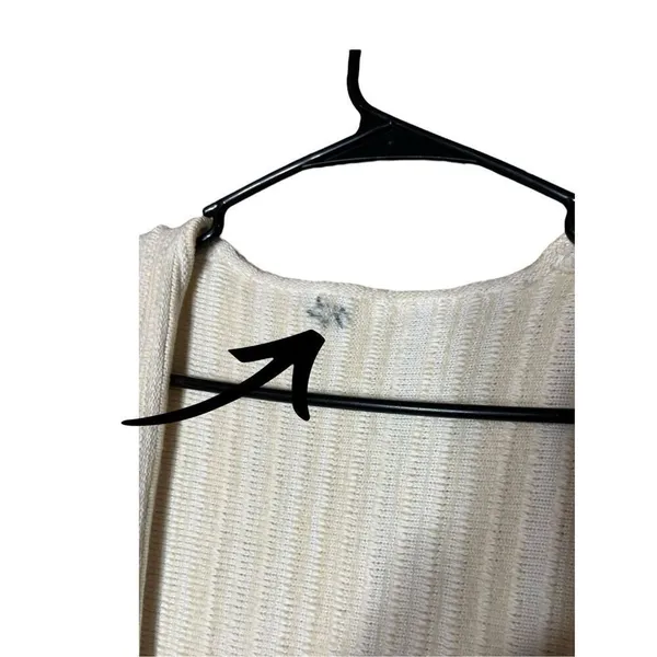 Vintage‎ Cream Chunky Knit Long Duster Cardigan - Image 5