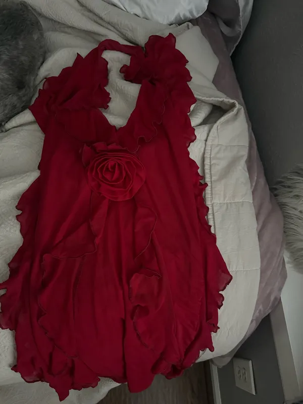 shein dress Red - Image 2