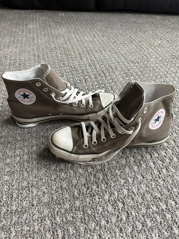 Brown Converse Chuck Taylor Women’s Sneakers All Star 10.5 - Image 4