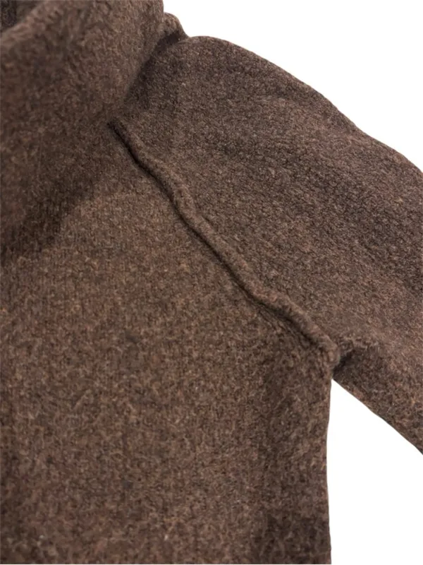 Free People Echo Beach Pullover Sweater in Brown Size Medium - Image 5
