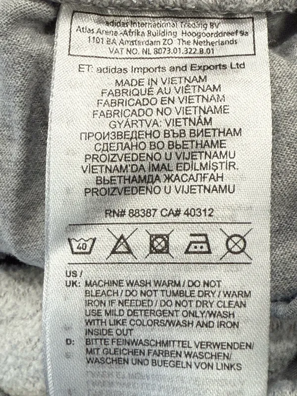 Adidas Women’s Joggers Grey Size Small - Image 6