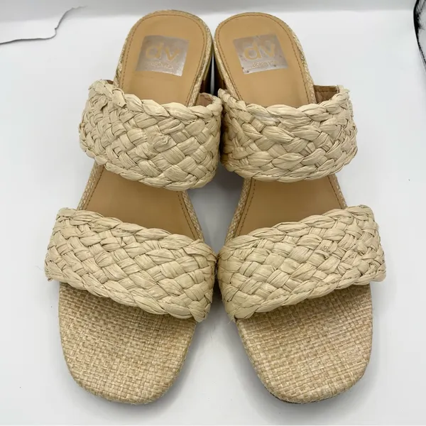 Dolce Vita Stacey braided block heel sandals women’s Size 8.5 - Image 3