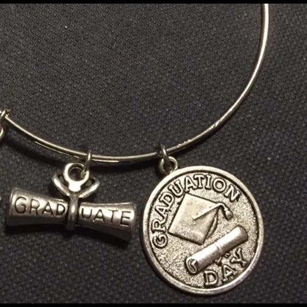 2018 Silver Graduation Charm Bracelet - Image 6