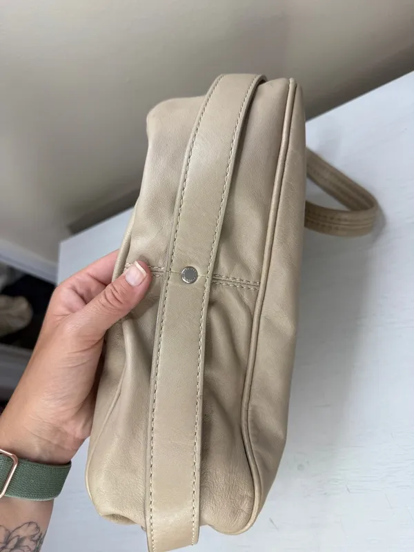 Marc by Marc Jacob Totally Turn-Lock Natasha Crossbody Bag Stone Cream - Image 10
