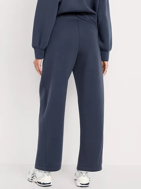 NWT Old Navy Active Bounce Fleece Dusk Navy Barrel Pants Size XL - Image 2