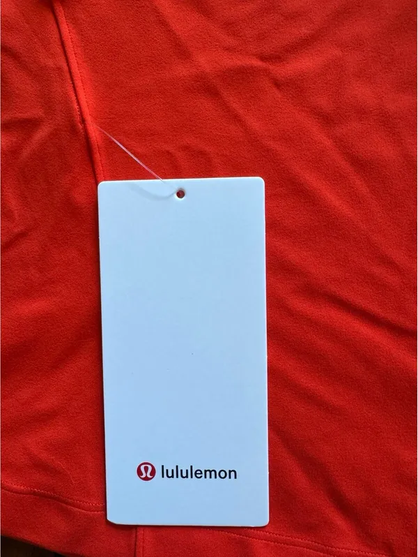Lululemon Align Waist-Length Racerback Tank Cherry Ember Size 8 NWT - Image 4