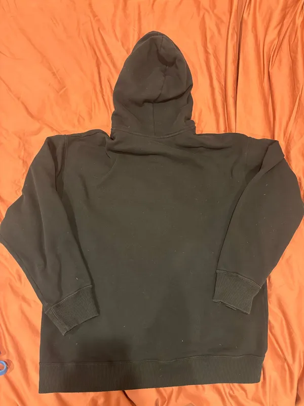 Hollister Zip-Up Hoodie Black - Image 3