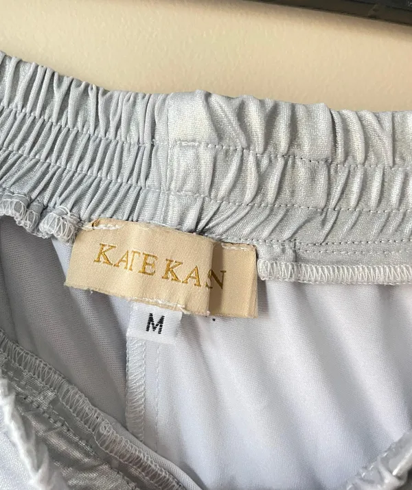 silver rave shorts Size M - Image 3