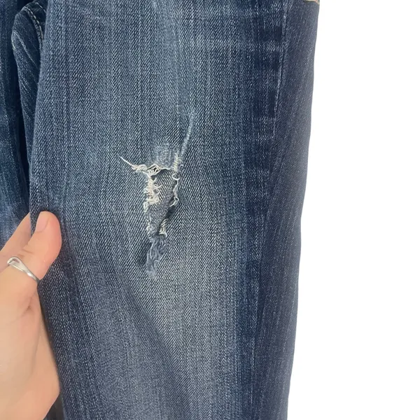 BKE Women's Size 28 Sabrina Western Medium‎ Wash Capri Jeans - Image 4
