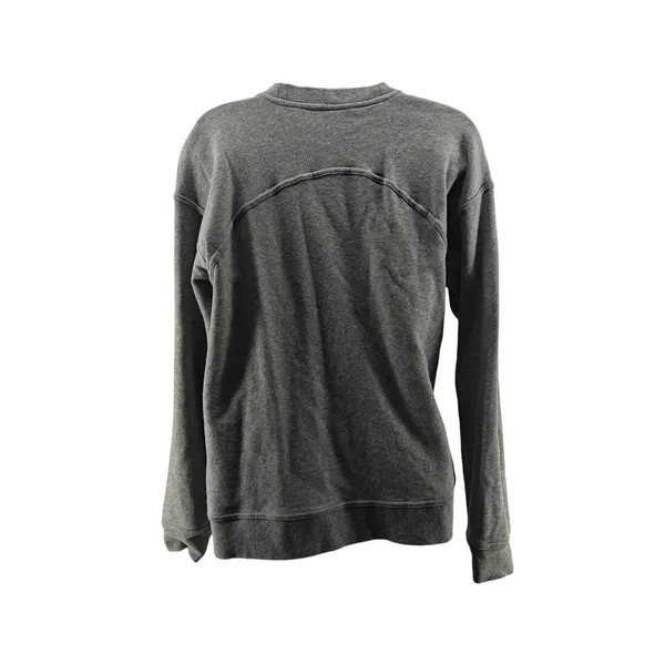 Lululemon Perfectly Oversized Crew MonoChromatic Graphic Gray Womens 6 - Image 3