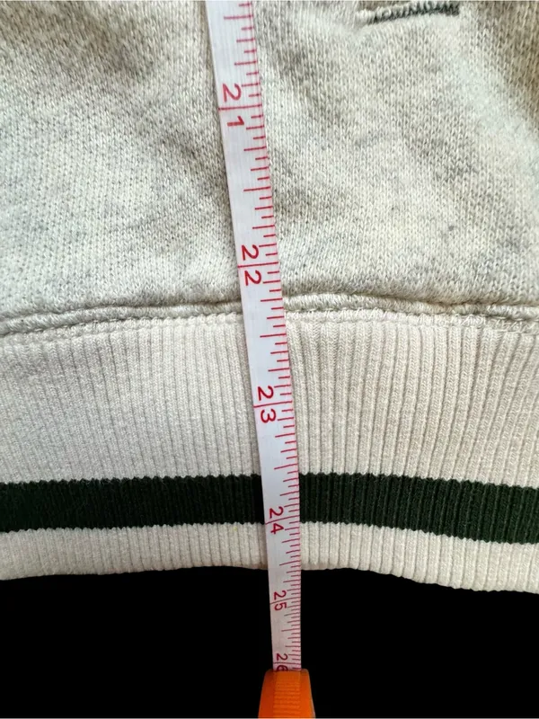 Women’s oatmeal Roots Canada Hooded Pullover Sweatshirt med - Image 5