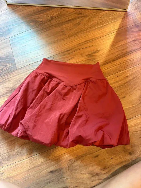 offline by aeire red bubble skirt with built in shorts - Image 2