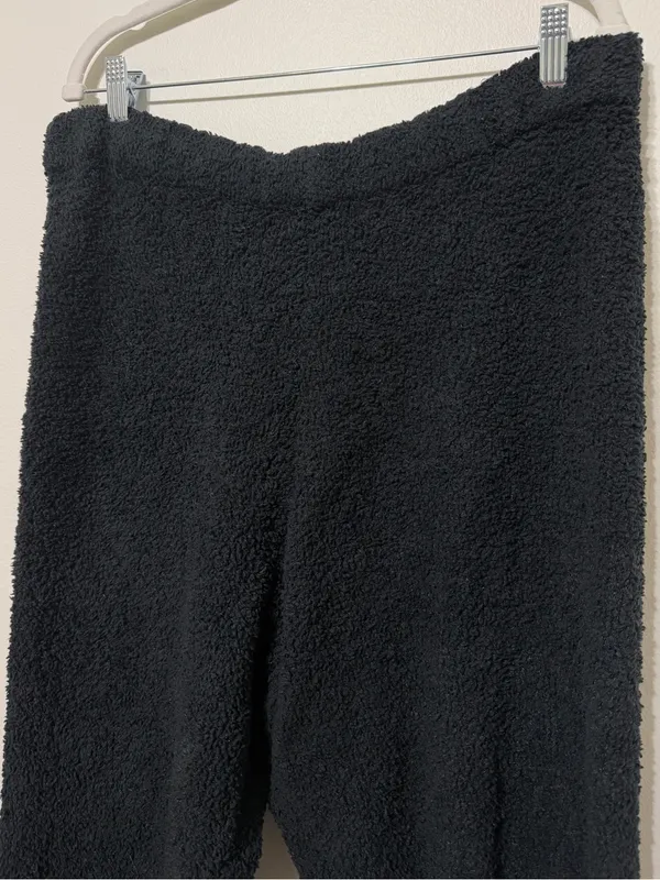 SKIMS Plush Jogger Size 2X/3X Black Comfy Lounge PJ Sweats - Image 4