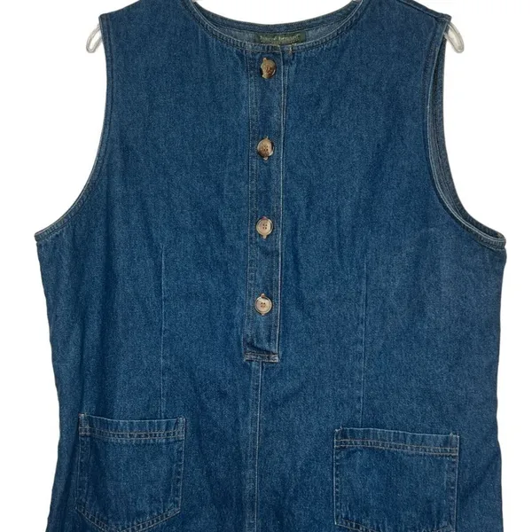 Vintage Harve Benard Denim‎ Dress - Image 2
