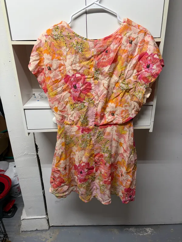 Free People Freddy Tie Mini Dress - Image 3