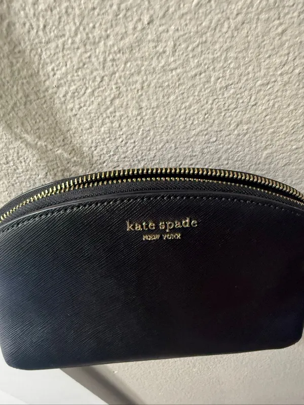 Kate Spade Black Hilli Crossbody Bag Leather Purse - Image 2