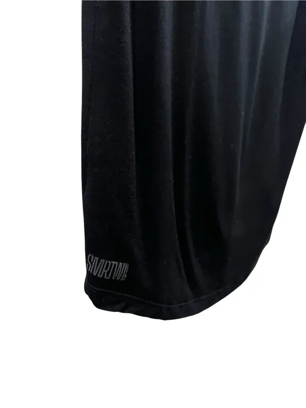 Smartwool Active Ultralight Black V-Neck Short Sleeve Tee Top Women’s Large - Image 11