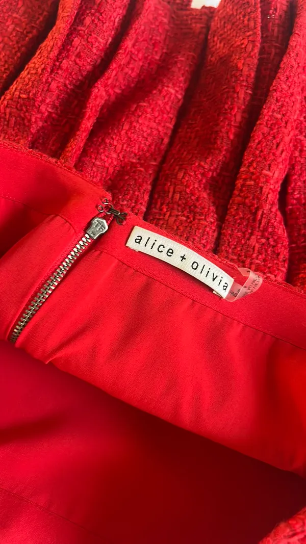 Alice + Olivia tweed mini skirt - Image 4