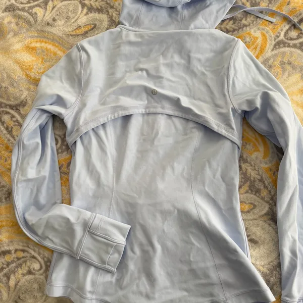 Lululemon light blue Hooded Define Jacket Nulu - Image 3