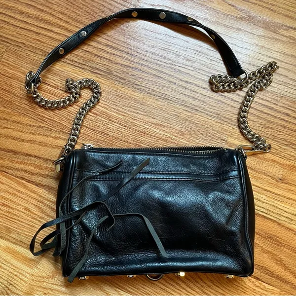 Rebecca Minkoff Mini M.A.C. black handbag - Image 11