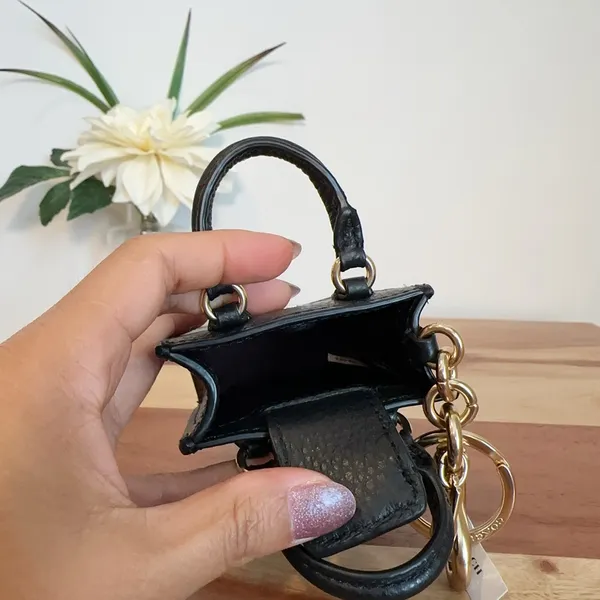 NWT Coach North/South Mini Tote Bag‎ Charm - Image 4