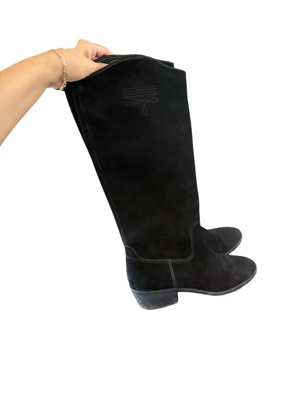 FRYE & CO Caden Stitch Suede Leather Knee High Tall Boots - Image 3
