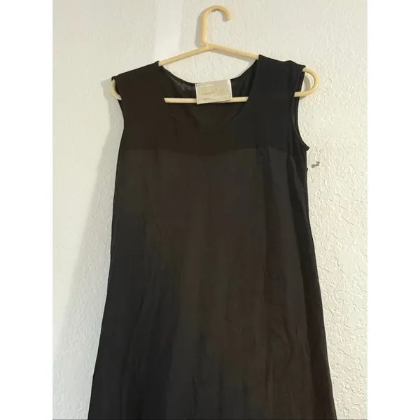 Vintage Anthropologie Souvenir Edition Staci Woo Minimalist Style Maxi Dress L - Image 2