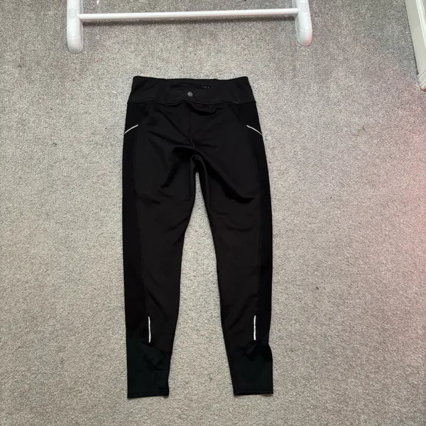 Athleta Women’s Black Running Leggings with a Reflective Details - Image 5