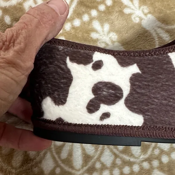 Universal Threads Brown and White Cow Print Flats - Image 5