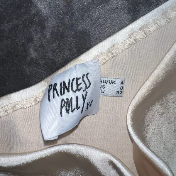 Princess Polly Star Power Mini Dress in Champagne Size 0 - Image 14