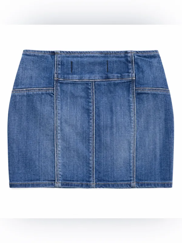 Abercrombie Stretch Denim Skirt - Image 3