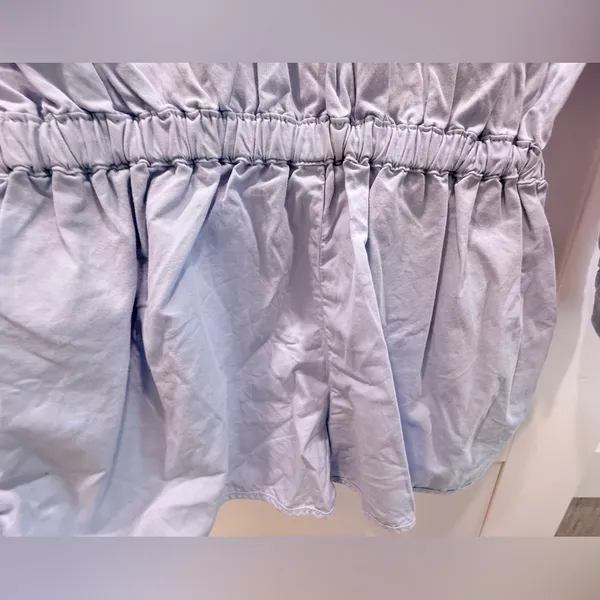 Victoria's Secret Light Blue Shirt Dress Romper, size 10 NWOT! - Image 7