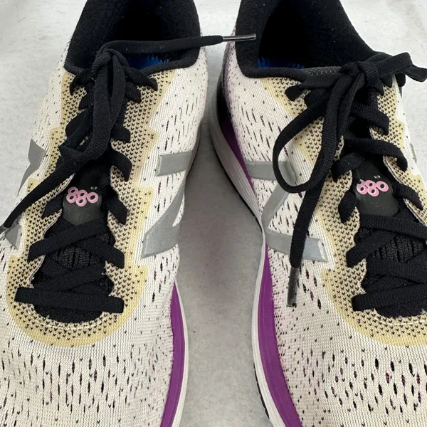 New Balance 880 v9 Women's‎ Running Shoes Sneakers White Purple Black Size 11 - Image 3