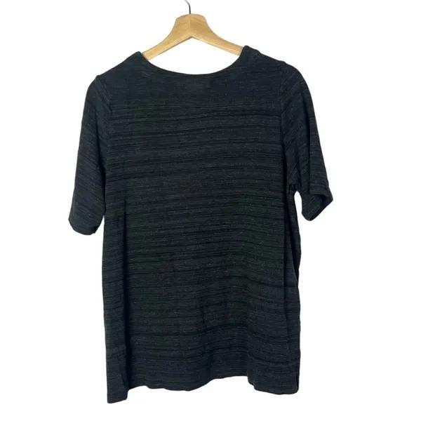 Nike Sportswear Advance 15 Gray Short‎ Sleeve Athletic Top M - Image 3