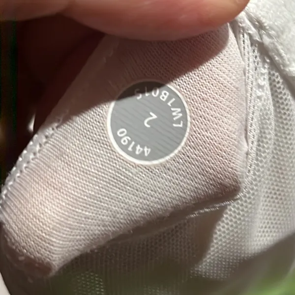 Lululemon green and white striped spaghetti strap shirt - Image 5