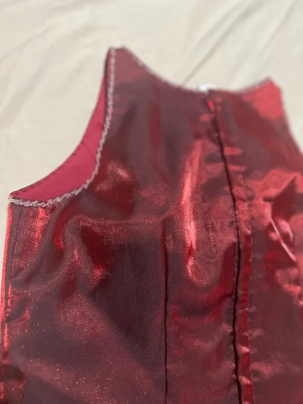 Unique designed Halter top Red - Image 6
