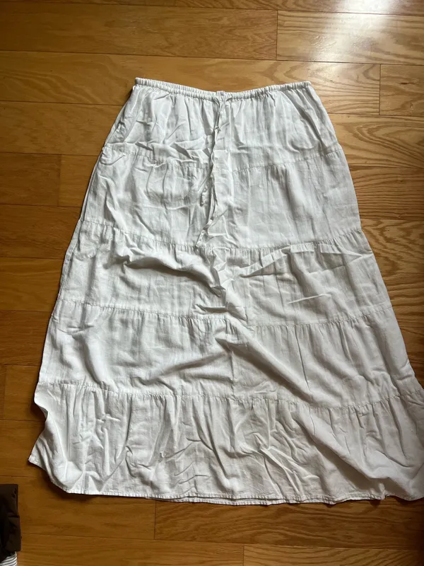 Cotton On White Skirt Tiered - Image 2
