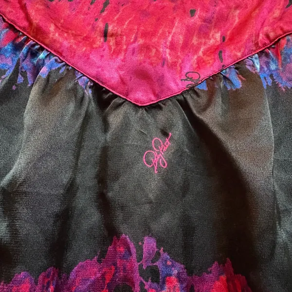 Baby‎ Phat Dress Tie Dye Sleeveless Party Cocktail Dress S Y2K Logo - Image 3