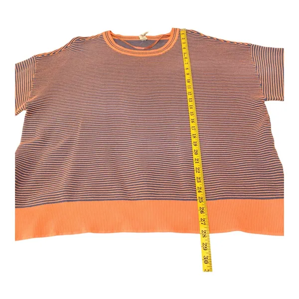 LIVI for Lane Bryant Crew-Neck Ottoman Sweater in Coral Fusion Size 22/24 EUC - Image 7