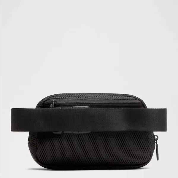 LULULEMON - Black Everywhere Belt Bag 1L Knit Mesh - $48 - Image 3