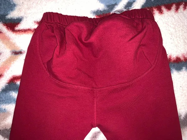MATERNITY LEGGINGS SZ L * NWT Red Size L - Image 3